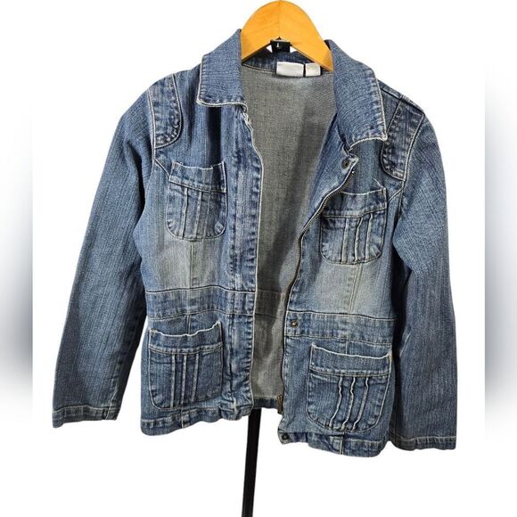 Cato Blue Jean Jacket Classic Denim Style - Picture 1 of 5